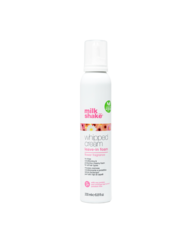 milk_shake Whipped Cream Flower 200 мл — веганские несмываемые крем-сливки для увлажнения и защиты волос