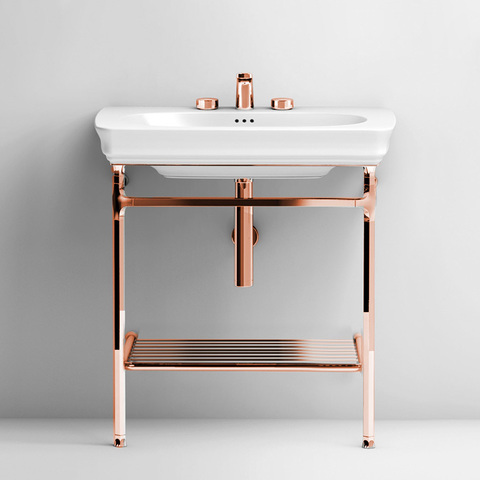 ArtCeram Civitas CIA002 77 ROSA ORO Металическая структура для раковины