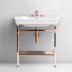 ArtCeram Civitas CIA002 77 ROSA ORO Металическая структура для раковины фото