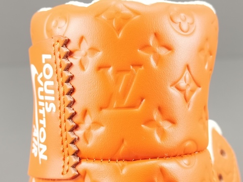 Louis Vuitton x Nike Air Force 1 'Orange/White' 