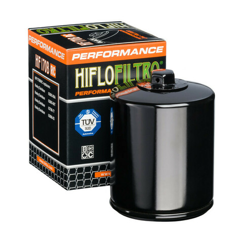Фильтр масляный HIFLOFILTRO HF170BRC улучшенный (черный глянец)