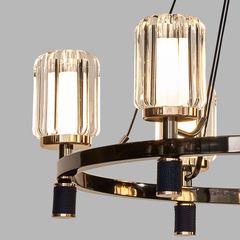 Подвесной светильник P0738-6A gold/black