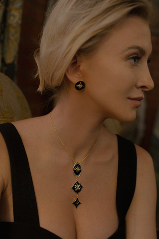 Колье Сеат, серебро 925, позолота 18k 3