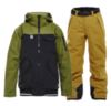Горнолыжный костюм детский 8848 Altitude 2 Tone Inca guacamole-mustard - 1