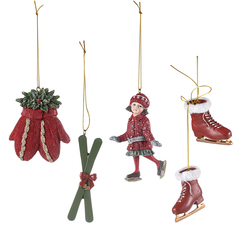 Набор ёлочных украшений heritage holidays из коллекции new year essential