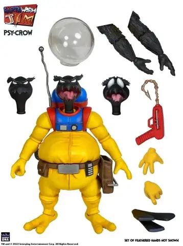 Фигурка Пси-Ворона из игры Червяк Джим