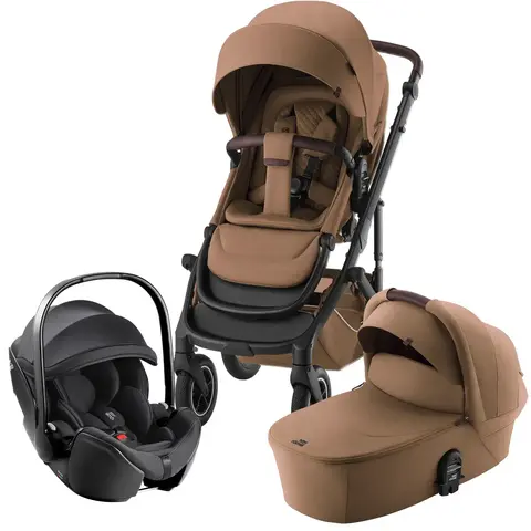 Коляска 3 в 1 Britax Roemer Smile 5Z Lux Warm Caramel