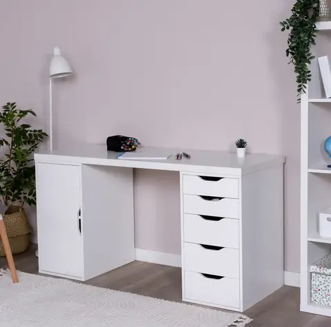 Столешница Ингар 2, 140*4*55 см, белый