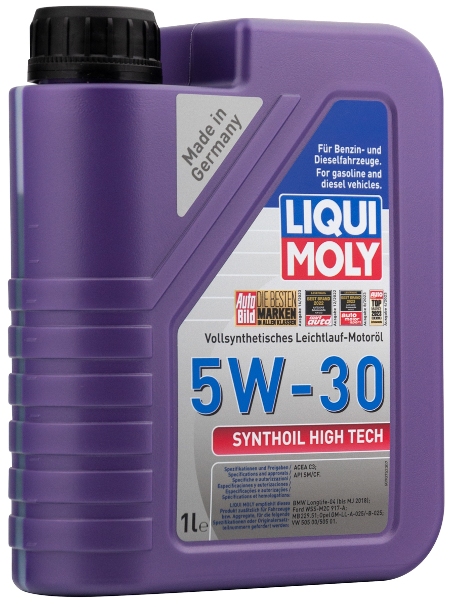 Моторное масло Liqui Moly Synthoil High Tech 5W30 синтетическое 1л
