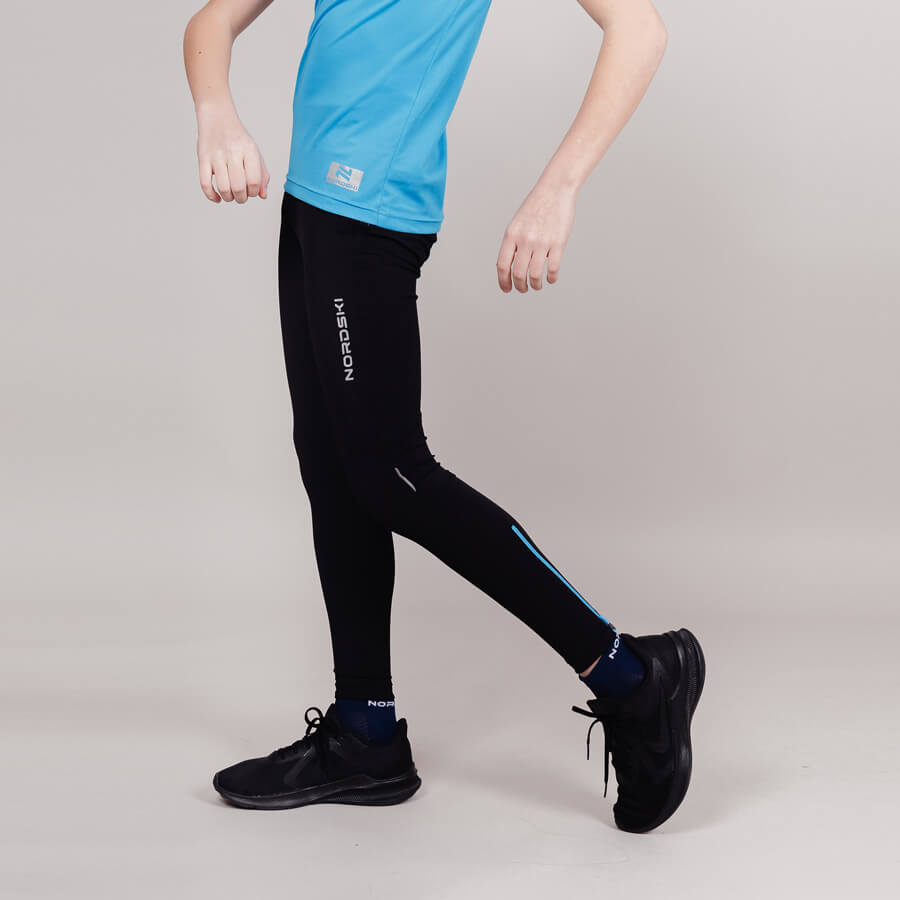 Nordski Jr Run Premium комплект для бега детский blue - 7
