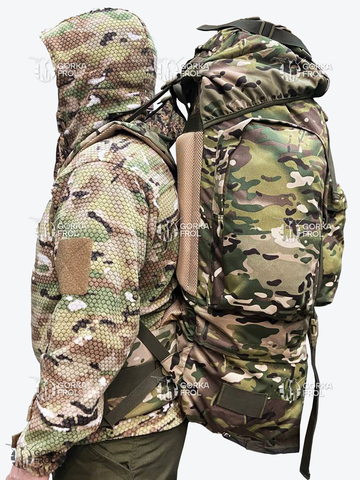 Рюкзак Tiger 100 л Cordura 1000D Мультикам