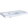 Geberit Acanto 500.626.01.2 Раковина с полкой справа, 90x48.2см, белый
