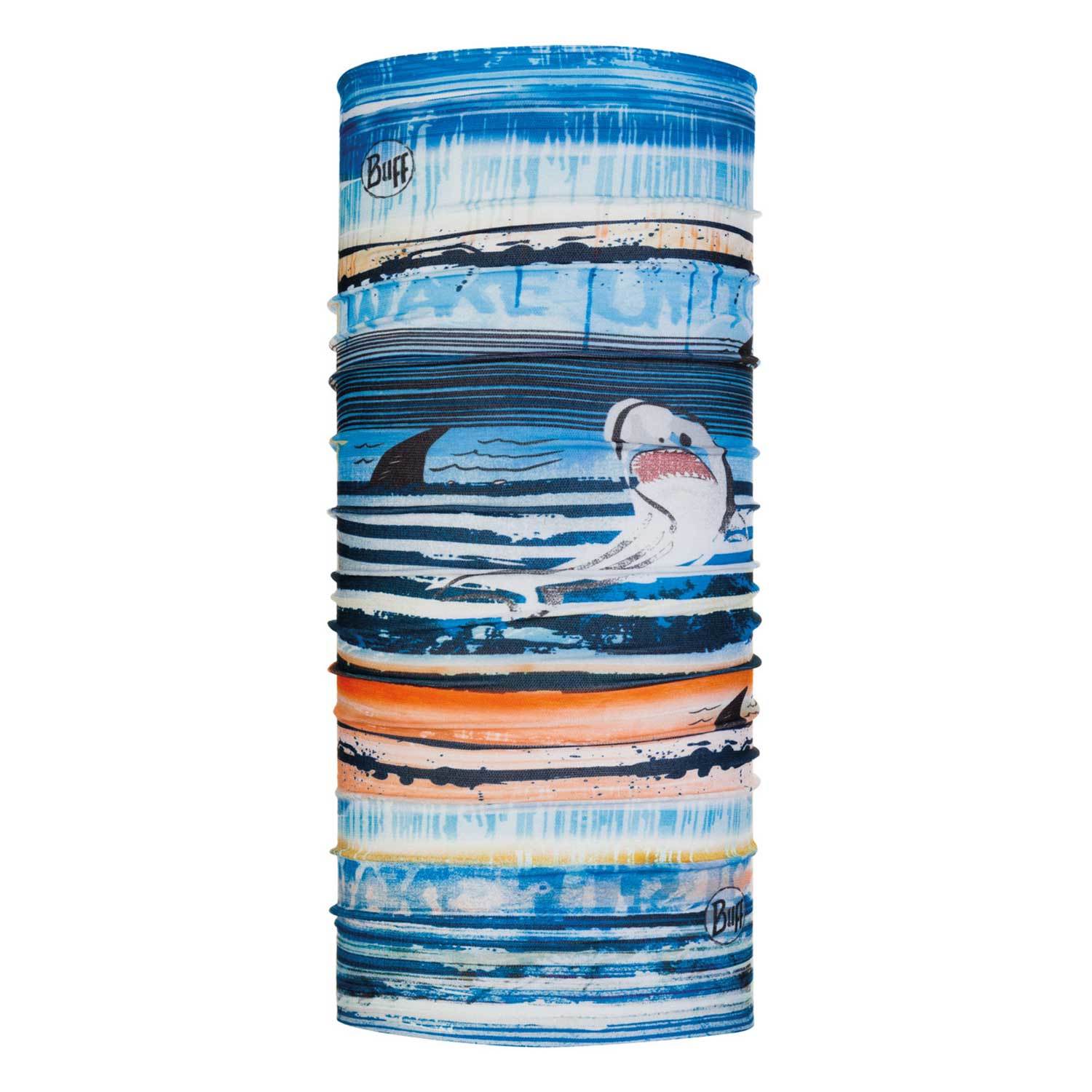Buff CoolNet Uv+ Sharky многофункциональная бандана детская синяя