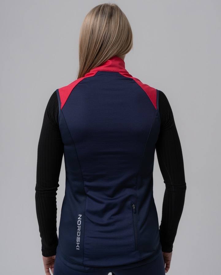 Nordski Premium лыжный жилет женский pink-blueberry - 2