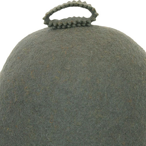 Шапка фетровая серая - 27