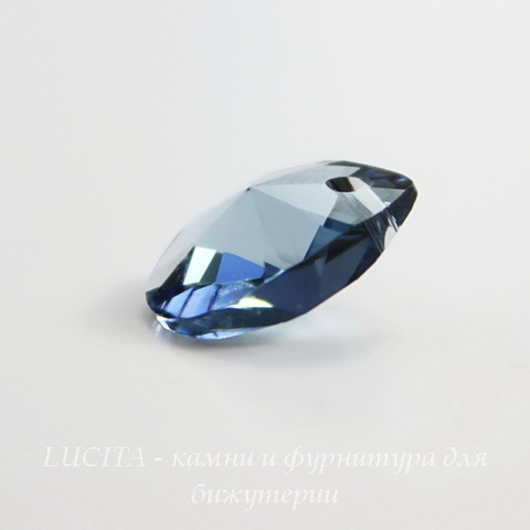 6128 Подвеска Сваровски Капля Denim Blue (12 мм)