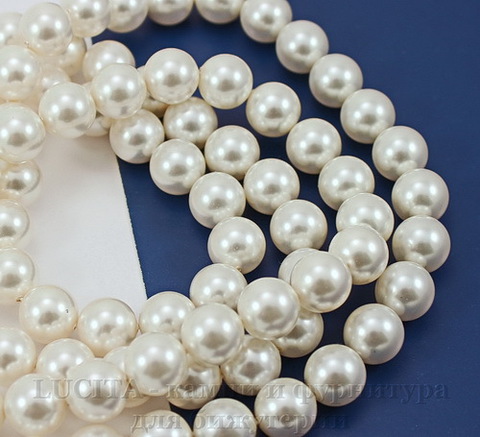 5810 Хрустальный жемчуг Сваровски Crystal White круглый 10 мм