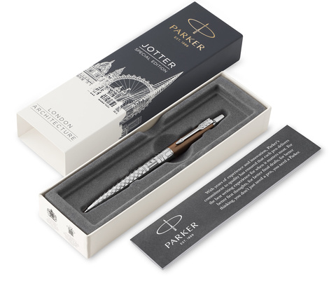 Ручка шариковая Parker Jotter K175 SE London Architecture Gothic Bronze (2025826)