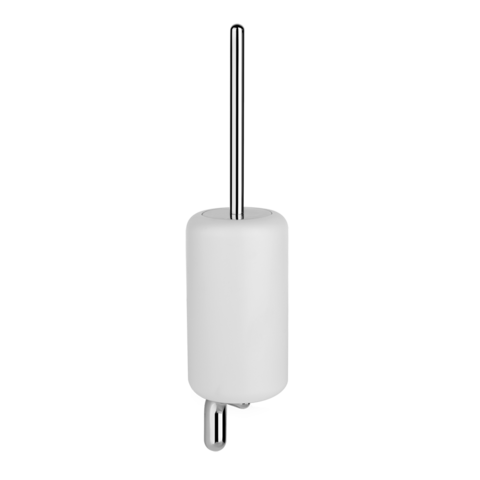 Gessi Goccia 38019#123 Ершик для унитаза подвесной, керамика Gres белая, Copper GHRC