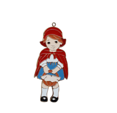 Елочная игрушка Красная шапочка