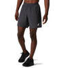 Asics Core 2 In 1 7" Short шорты для бега мужские серые (Распродажа) - 1