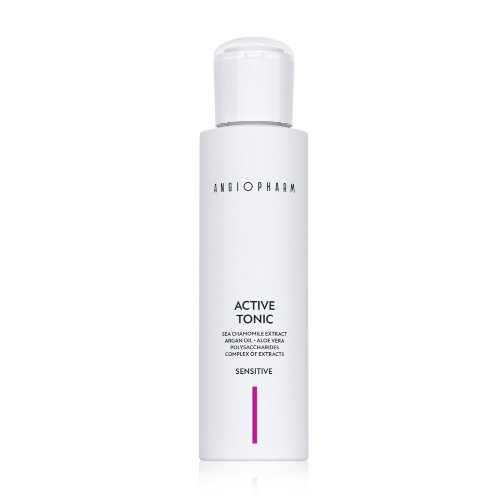 Активный тоник для чувствительной кожи ANGIOPHARM Active Tonic 200 мл