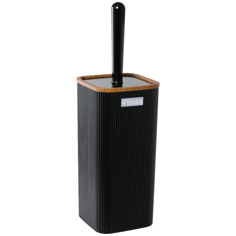 Fixsen Black Wood FX-401-5 Туалетный ершик напольный, цвет: чёрный
