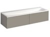 Geberit Xeno2 500.348.00.1 Тумба под раковину, 139.5x35x47.3см, Серый / Матовое покрытие