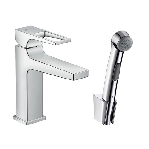 Hansgrohe Metropol 74522000 Смеситель для раковины с гигиеническим душем