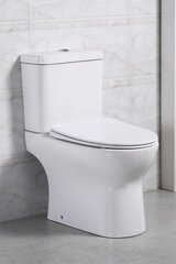 BelBagno Steam BB130SC Сиденье дюропластовое с быстросъёмными петлями, механизмом Soft Close, цвет: белый фото