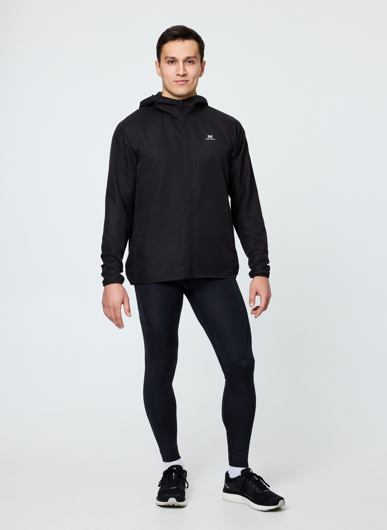 Мужская спортивная ветровка Nordski Runway black - 11