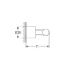 GROHE Atrio 40312003 Крючок