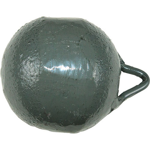 Грузило для ерша чугунное, 900 г, D-60 мм - 6