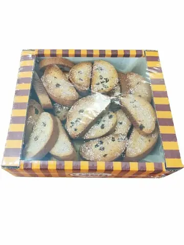 Сухари с орехами с изюмом и маком 400г