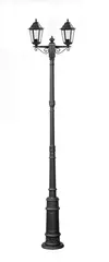 Фонарь уличный PETERSBURG M 79810MA E7 Bl Черный