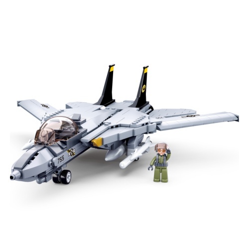 Конструктор серия Армия Истребитель Ф-14 и Вертолет Ка-50