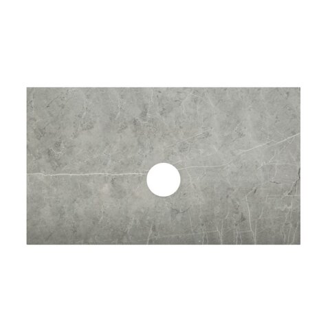 BelBagno KEP-80-MGL-W0 Столешница под накладную раковину, 80x46, цвет: серый