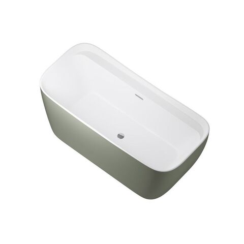 Allen Brau Infinity 2.21002.21/CGM Акриловая ванна, 170x78, цвет: белый, зелёный
