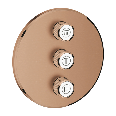 GROHE Grohtherm SmartControl 29122DL0 Переключатель встраиваемый на 3 потребителя
