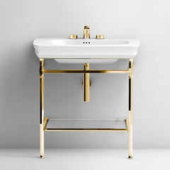 ArtCeram Civitas CIA003 73 ORO Металическая структура для раковины фото