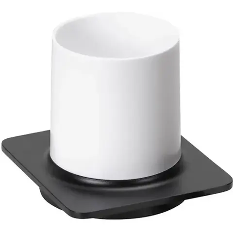 Bemeta Organic Black 167111010 Стакан, цвет: чёрный