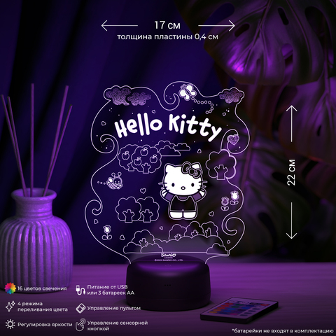 Китти в саду - Hello Kitty