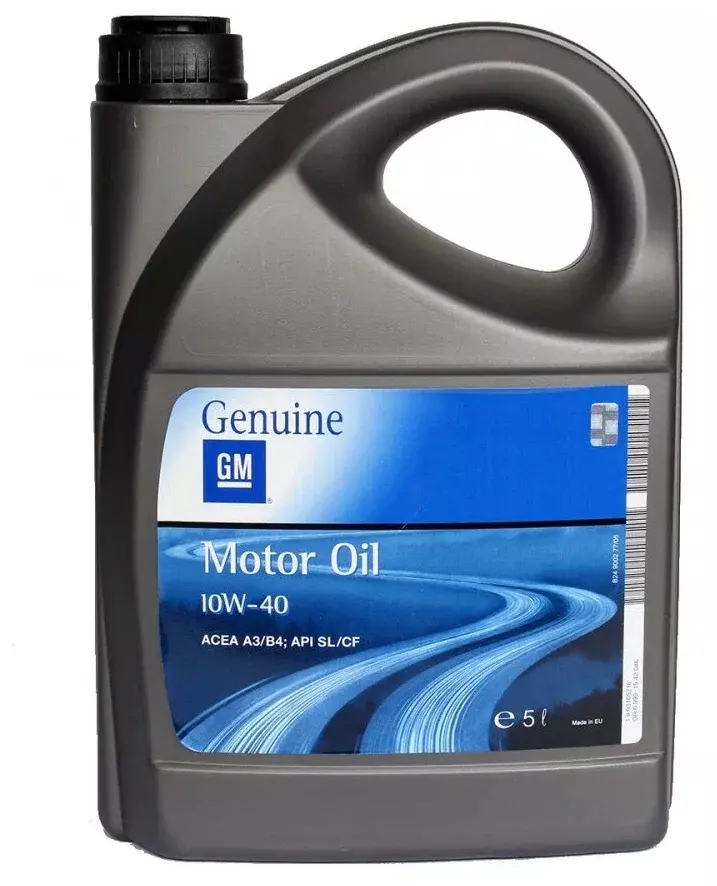 Масло моторное GM Motor Oil 10W-40 полусинтетическое 5 л