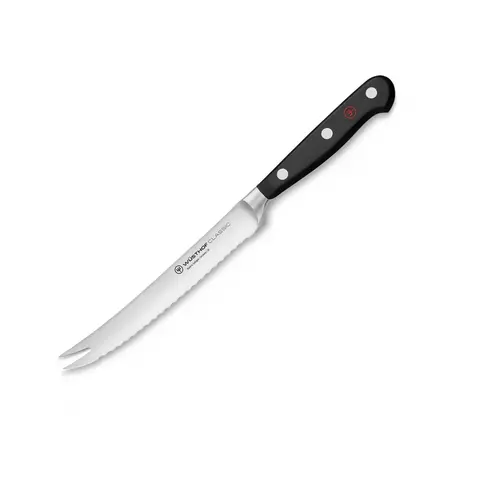 Набор кухонных ножей 6 шт. + кухонные ножницы,вилка,мусат WUSTHOF Classic арт. 1090170901