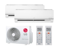 Мульти сплит-система LG на 2 комнаты (25+35 кв.м.)