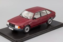 Moskvich-2141 Aleko 1986 dark red 1:24 Legendary Soviet cars Hachette #38