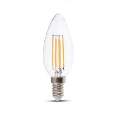 Лампа светодиодная, филамент V-TAC, E14, 6 Вт, 2700К, SKU 7423