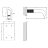 Gessi 44665#031 Встраиваемая часть для электронного смесителя
