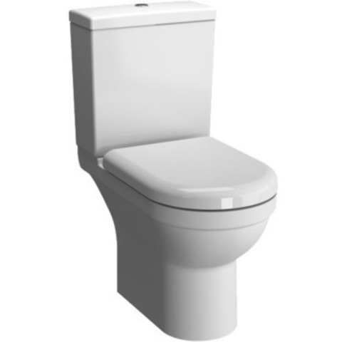 VitrA S50 9797B003-7204 Унитаз напольный с бачком безободковый с сиденьем микролифт