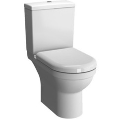 VitrA S50 9797B003-7204 Унитаз напольный с бачком безободковый с сиденьем микролифт фото
